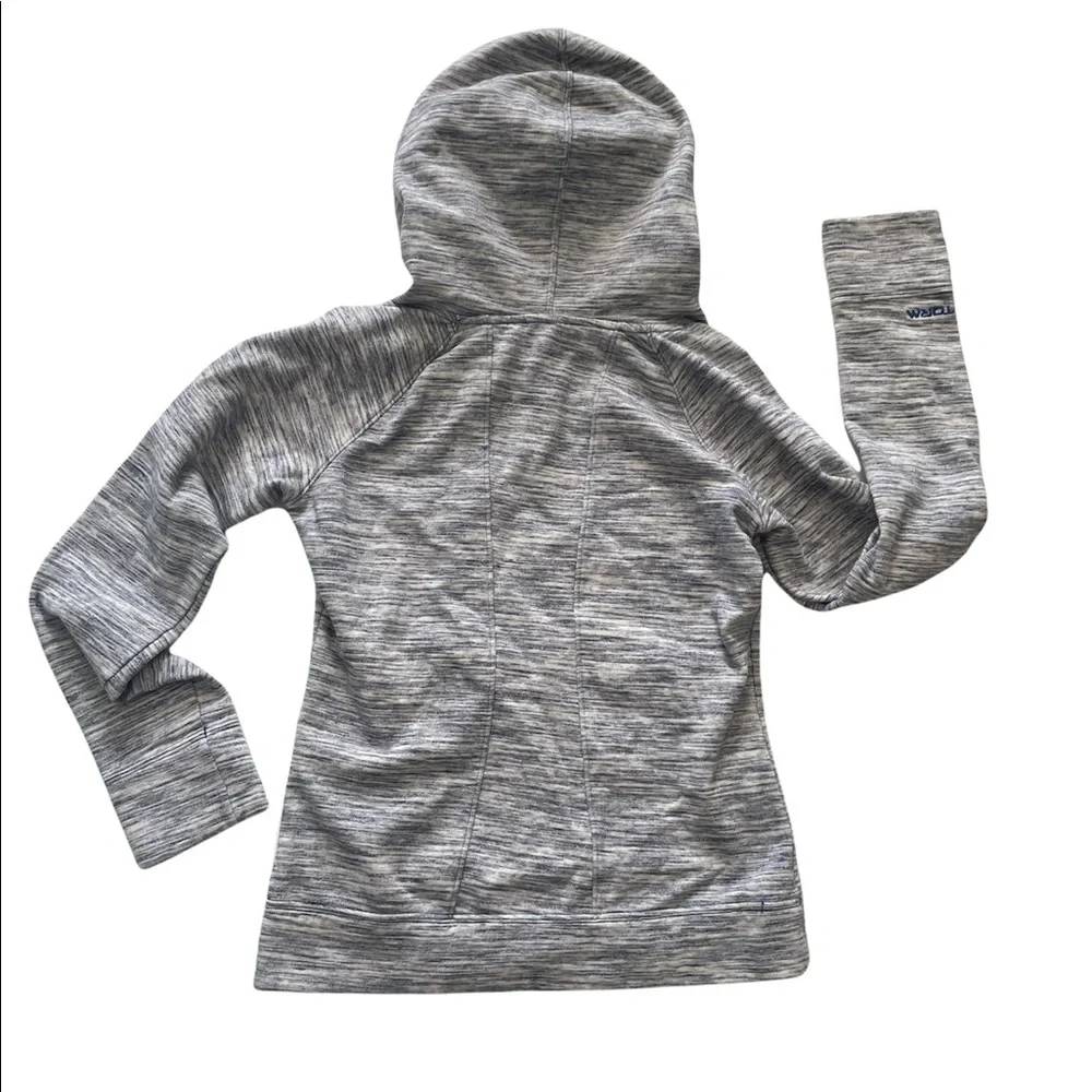 Under Armour Girls Charged Cotton Storm Marble Hoodie Sz 4-6